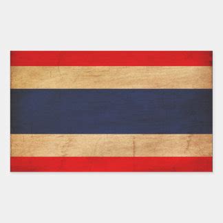 Thailand Flag Stickers | Zazzle