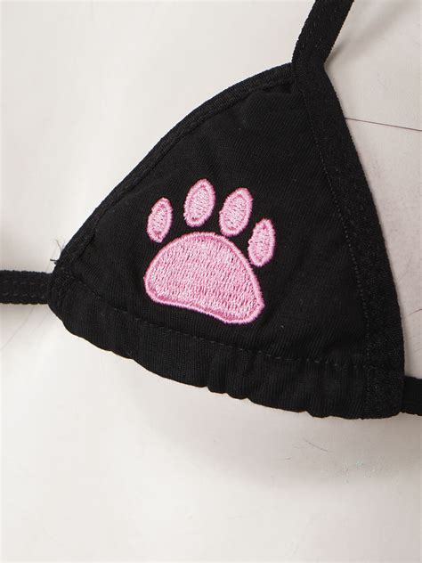 Woman S Cat Cosplay Lingerie Set Cute Japanese Role India Ubuy
