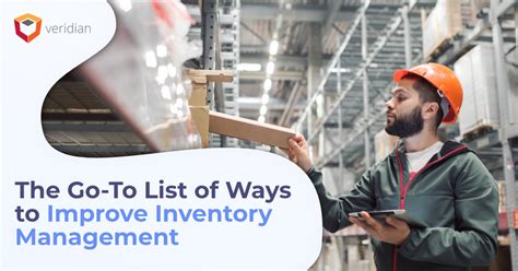 The Go To List Of Ways To Improve Inventory Management