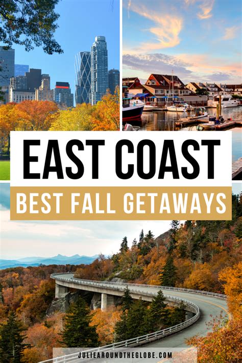 15 Best East Coast Fall Vacation Spots and Getaways