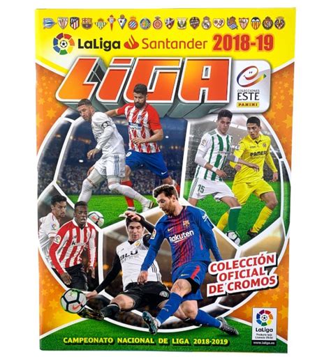 Panini LaLiga 2018 2019 Cromos Álbum vacio Stickerpoint