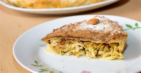 Pastilla Marocaine Au Poulet Et Amandes Recette