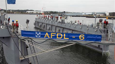 Navys Oldest Floating Dry Dock Passes Material Inspection