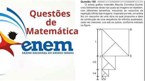 Enem O artista gráfico holandês Maurits Cornelius Escher criou