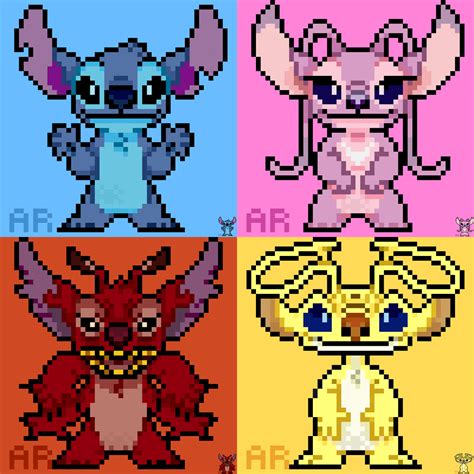 Pixel Angel From Lilo And Stitch