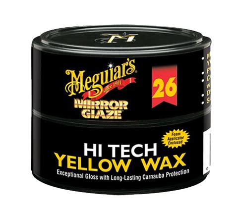 Meguiars 26 Yellow Wax Paste 11 Oz Car Polishes And Waxes