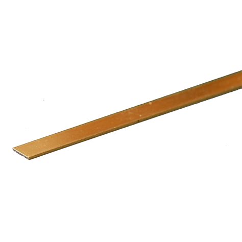 Brass Strip 0025 Thick X 14 Wide X 12 Long 1 Piece Ksmetals