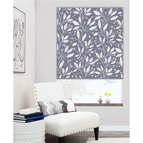 Botanical Flora Pattern Window Roller Shade Art Shades