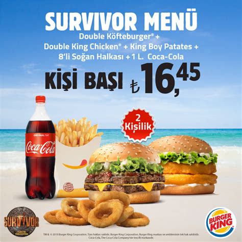 Big King Menü 1595 Tl Kampanyalar Burger King®