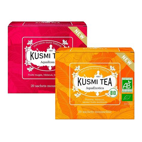 Kusmi Tea Aquaexotica Aquarosa Bio Fr Chtetee Bio Kr Utertee Ohne