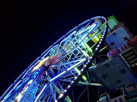 Amusement Park Carnival Carousel Circus Dark Entertainment