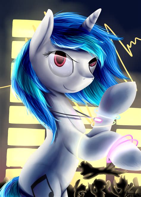 Safe Artist Baldmoose Dj Pon Vinyl Scratch Pony