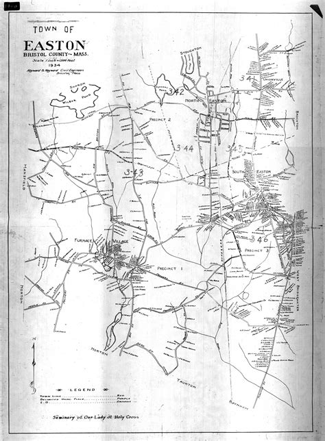 1940 Census Maps Bristol County Ma