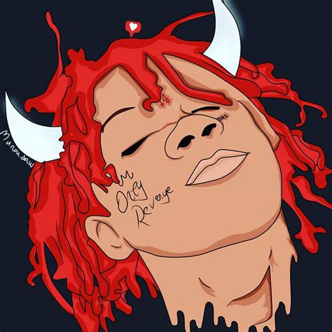 Trippie Red Cartoons Wallpapers Top Free Trippie Red Cartoons