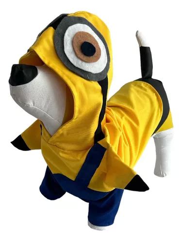 Disfraz De Minion Para Mascotas Talla 2 MercadoLibre