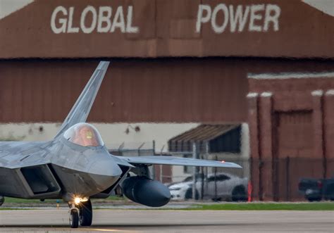 Historic F Raptor Qatar Deployment Joint Base Langley Eustis