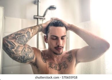 Hot Guy Shower Photos And Images Shutterstock