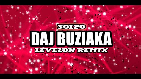 SOLEO DAJ BUZIAKA LEVELON REMIX 2014 YouTube