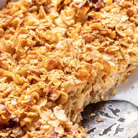 Cinnamon Apple Noodle Kugel Your Home Made Healthy