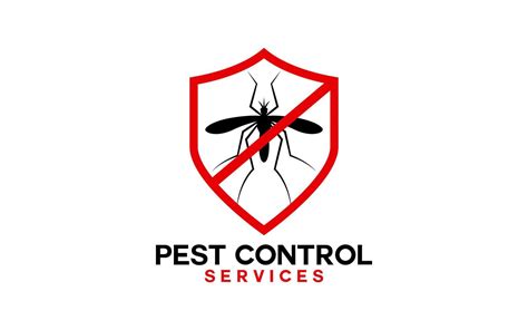 Pest Control Logo Design Vector Illustration For Fumigation Business