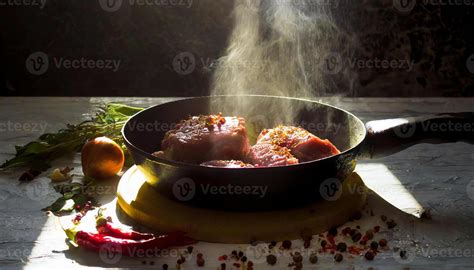 Meat Cooked Stock Photos, Images and Backgrounds for Free Download