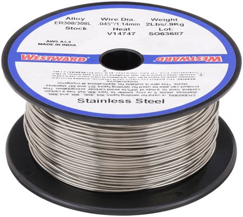 WESTWARD, Stainless Steel, ER308/308L, MIG Welding Wire - 41R264|41R264 ...