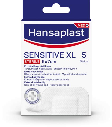 Köp Hansaplast Sensitive Plåster Xl 6 X 7 Cm 5 St Apohem