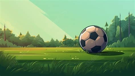 Football Grass Cartoon Powerpoint Background For Free Download - Slidesdocs