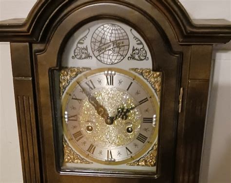 Beautiful Tempus Fugit 31 Day Chiming Wall Clock With Key Etsy