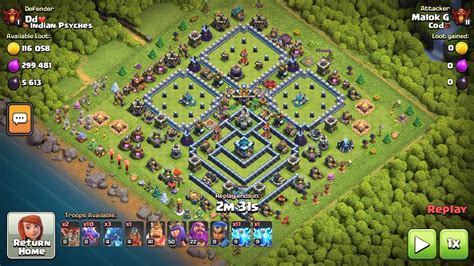 Ultimate Domination Conquering A Maxed Town Hall Base In Clash Of