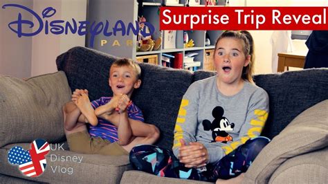 Disneyland Paris Surprise Trip Reveal Youtube