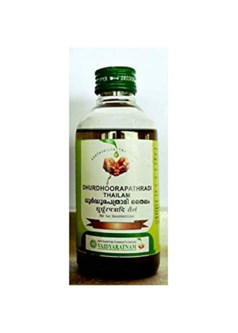 Vaidyaratnam Dhurdhurapatradi Kera Thailam 200 Ml Pack Of 2