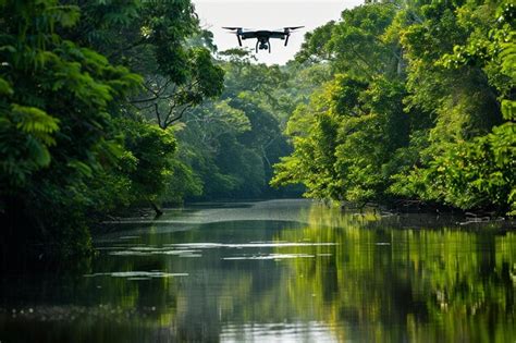 Premium Photo Investigate The Role Of Drones In Wildlife Conserv