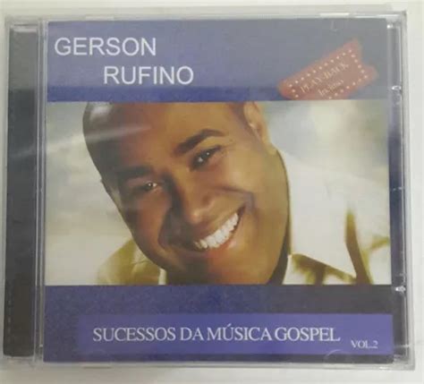 Cd De Gerson Rufino Xitos De La M Sica Gospel Mercadolibre