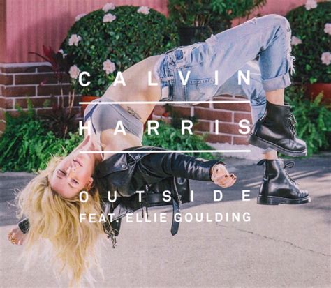 Calvin Harris Feat. Ellie Goulding – Outside (2014, CD) - Discogs