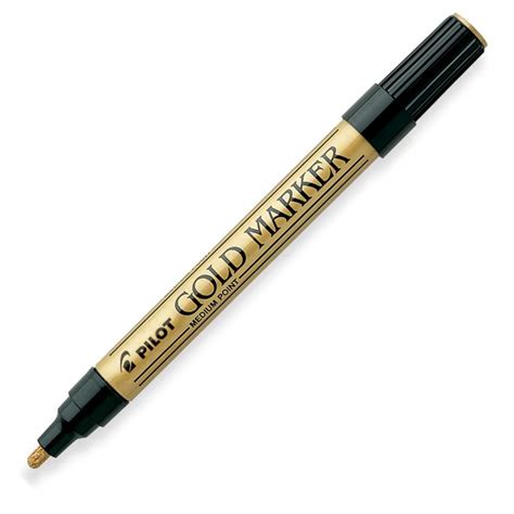 Pilot SC G Metallic Marker Medium Gold BestPensOnline