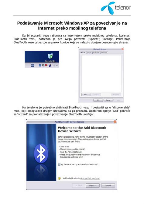 Pdf Pode Avanje Microsoft Windows Xp Za Povezivanje Na Toga