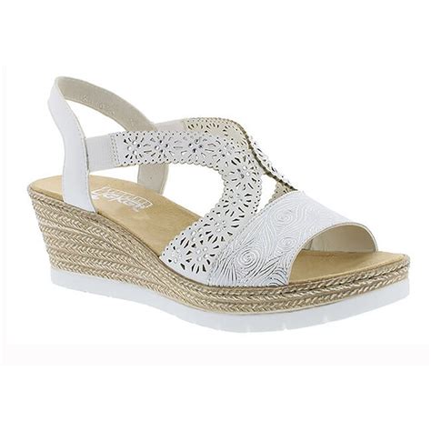 Rieker Wedge Sandal Womens From Westwoods Uk