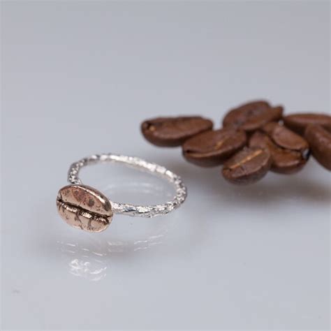 Coffee Lover Ring Etsy