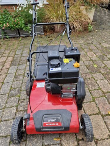 MTD MTD Optima 38 VO Petrol Scarifier Hardly Used EBay