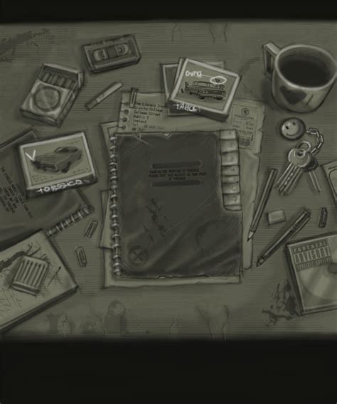 Detective's DESK by HAOSvip on DeviantArt