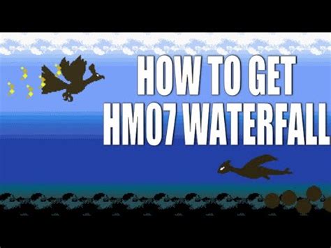 How To Get Hm Waterfall In Pokemon Cyrstal Gold Silver Youtube