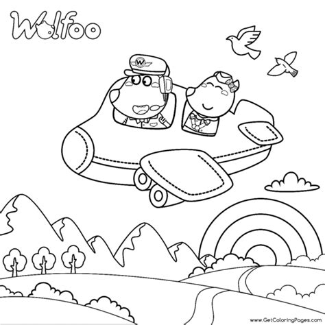 Wolfoo Coloring Pages Printable for Free Download