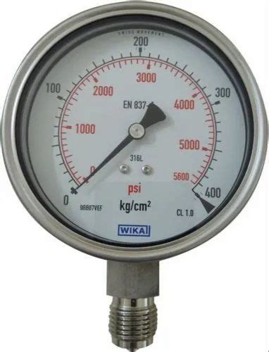 Wika Pressure Gauges Cryogenic Pressure Gauge Wholesale Trader From