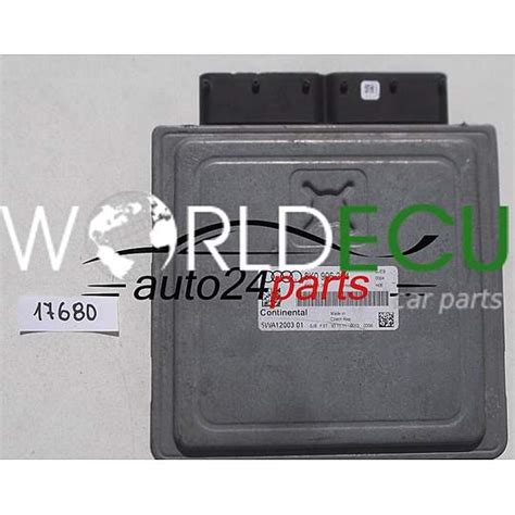 ECU ENGINE CONTROLLER AUDI A4 A5 1 8 TURBO CONTINENTAL 5WA12003 01