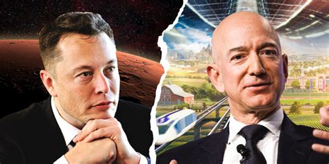 Jeff Bezos Elon Musk Rivalry A History Of Their 20 Year Feud