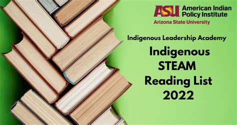 Indigenous Steam Reading List 2022 American Indian Policy Institute