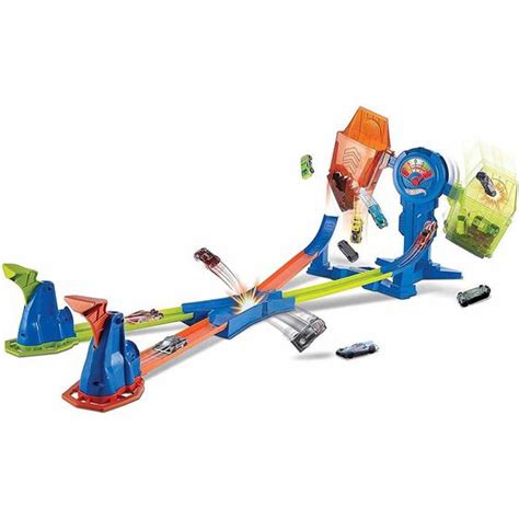 Lan Ador E Pista Hot Wheels Action Desafio Do Equil Brio Extremo