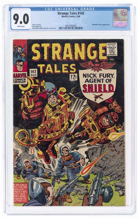 Hake S STRANGE TALES 142 MARCH 1966 CGC 9 0 VF NM