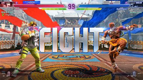 SF6 The Vigilante Luke VS Dhalsim Mister Crimson YouTube